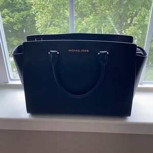 Brand new black Michael Kors Selma bag